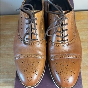 Johnston & Murphy Brown Leather wingtip Oxfords‎ size 9M